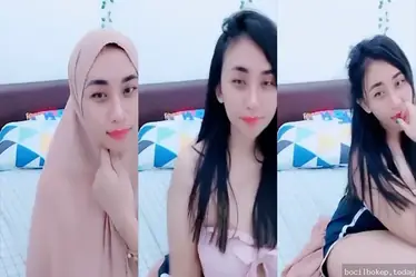 Cewek Cantik Pamer Body Menggoda Habis di Live Indo Hot
